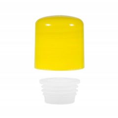 Screwcap + Plug PP 24.410 Yellow